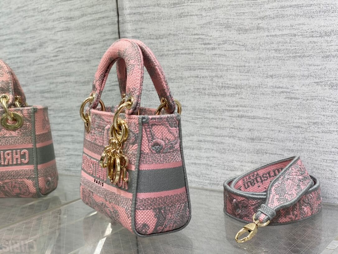 Medium Lady D-Lite Bag - Image 6