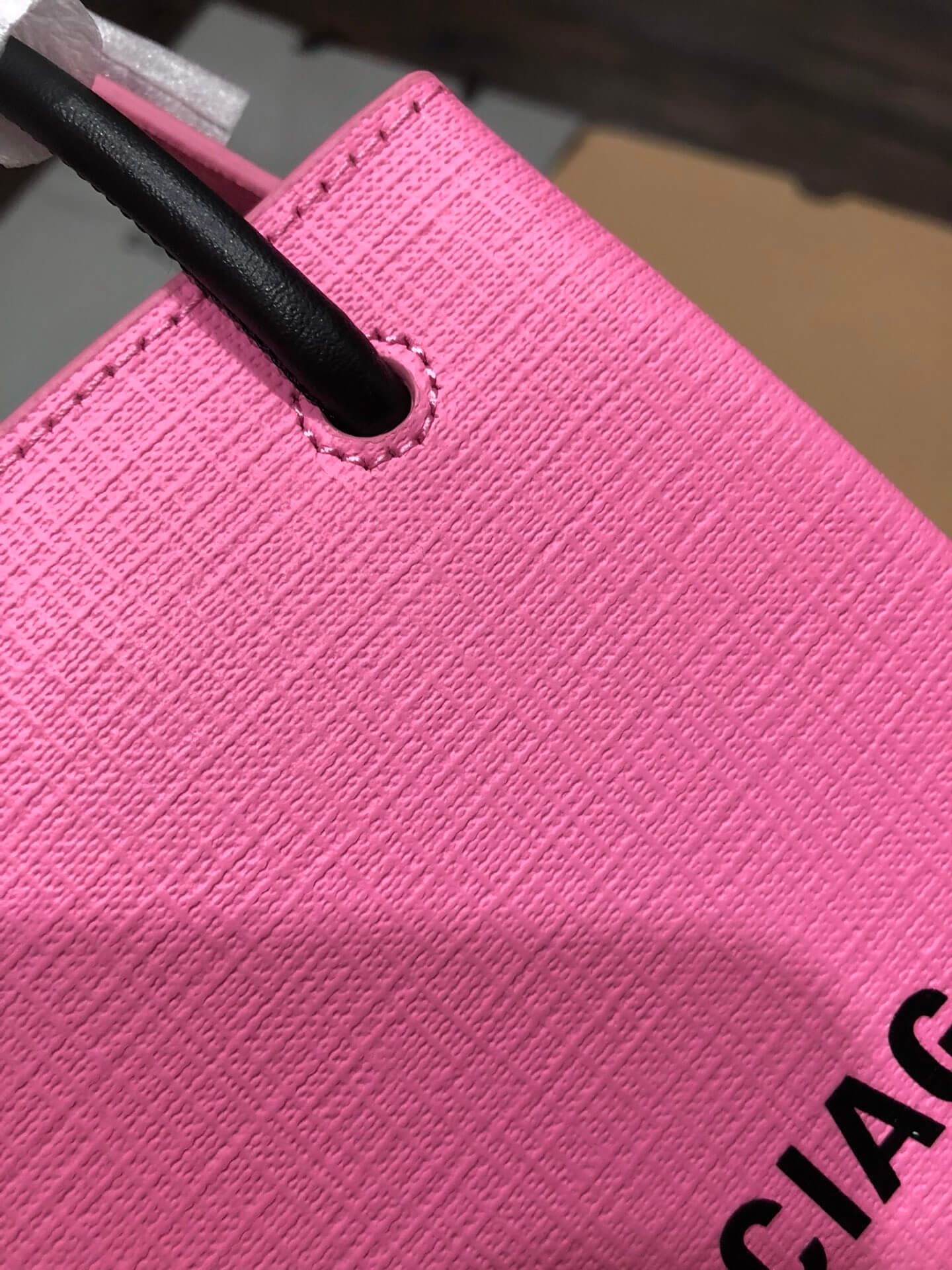 Balenciaga Shopping Phone Holder Bag - Image 7