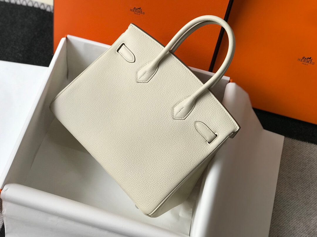Hermes Birkin White Bag - Image 6