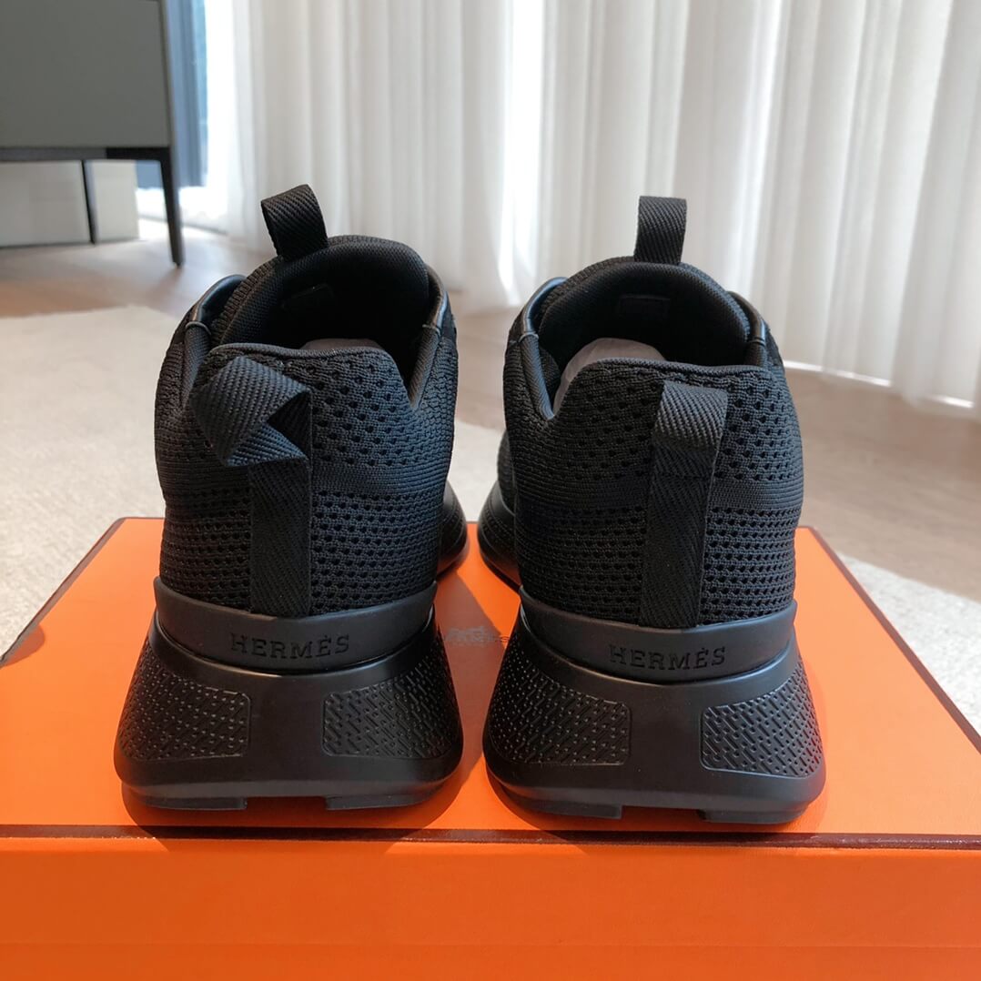 Hermes Bouncing Black Sneaker - Image 7