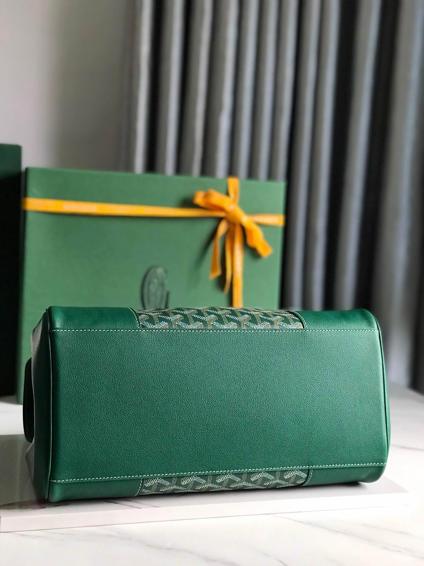 Goyard Saigon Tote Green Bag - Image 8