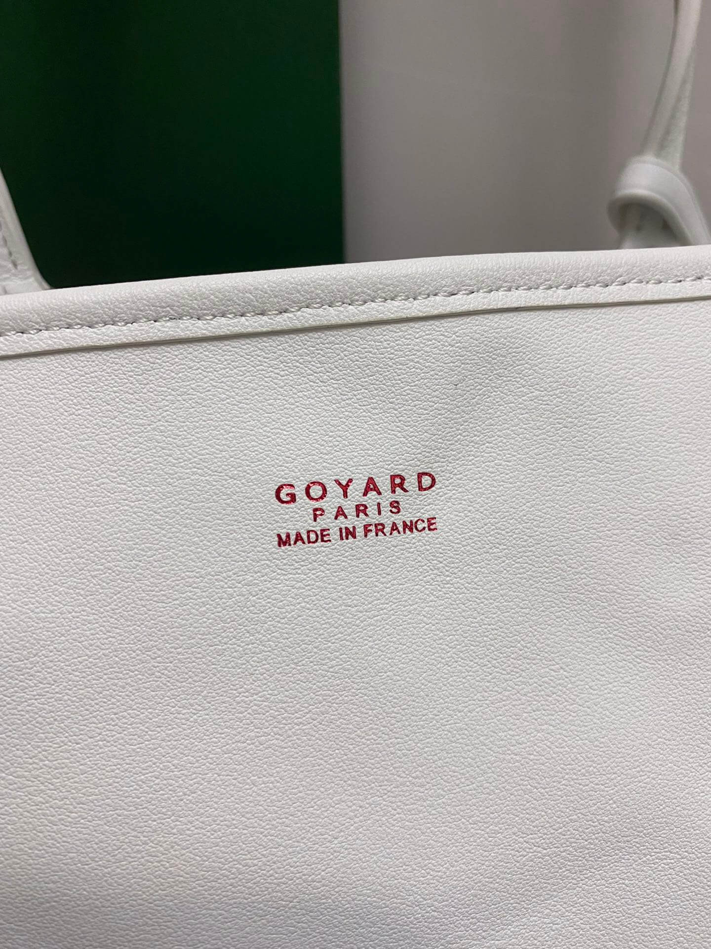 Goyard Mini Tote White Bag - Image 8