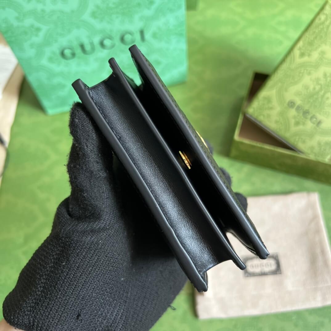 Gucci GG Matelasse Card Case Wallet - Image 9
