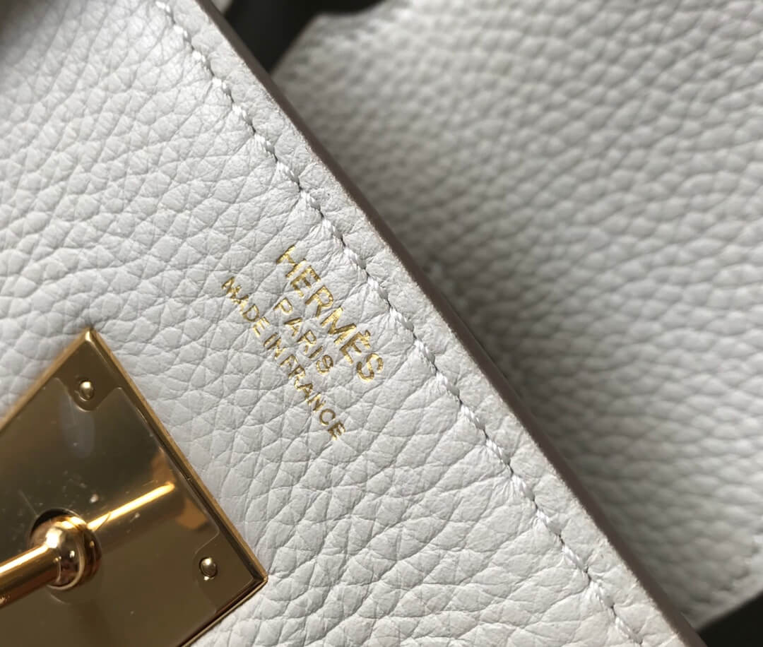 Hermes Birkin White Bag - Image 7