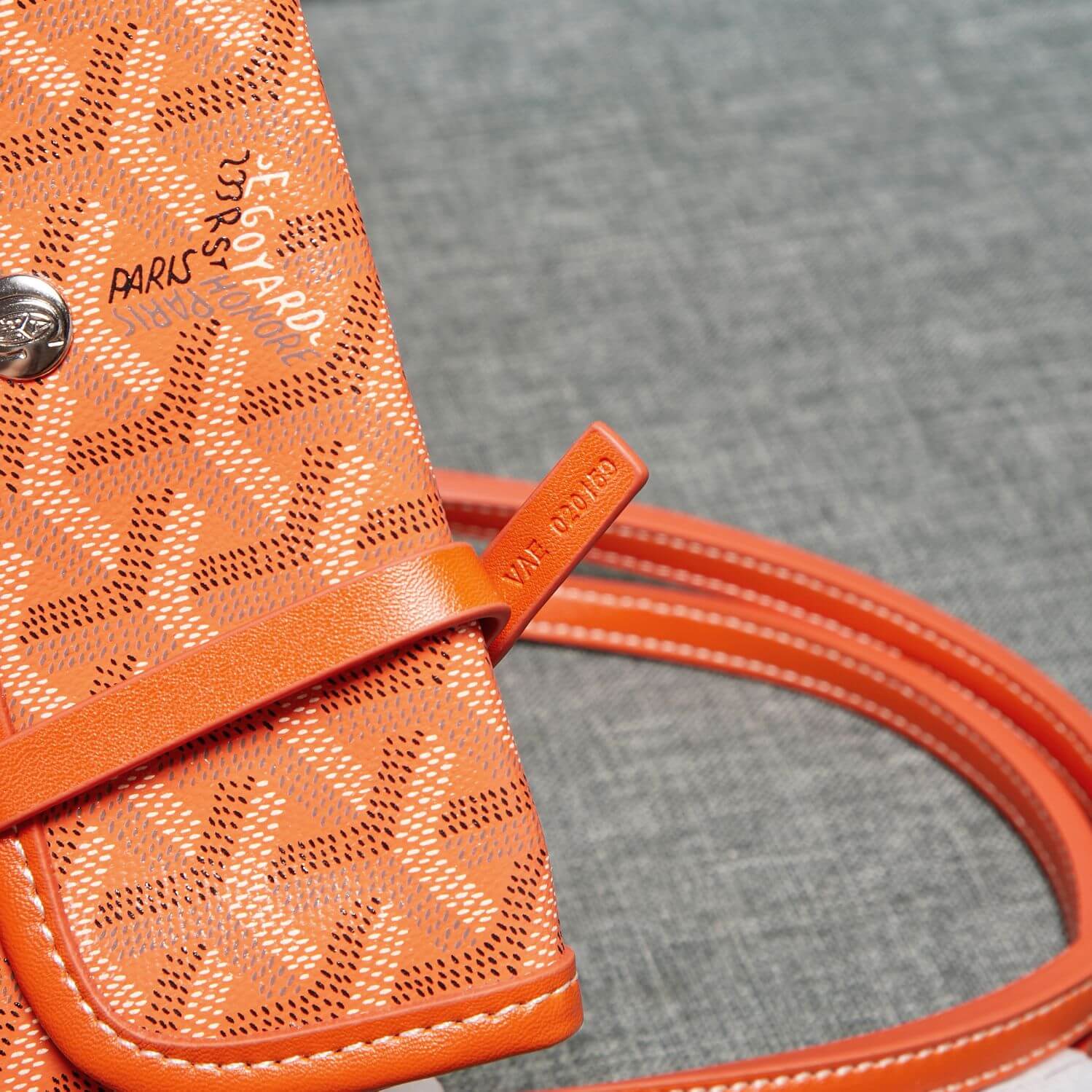 Goyard Tote Large Orange Bag - Image 9