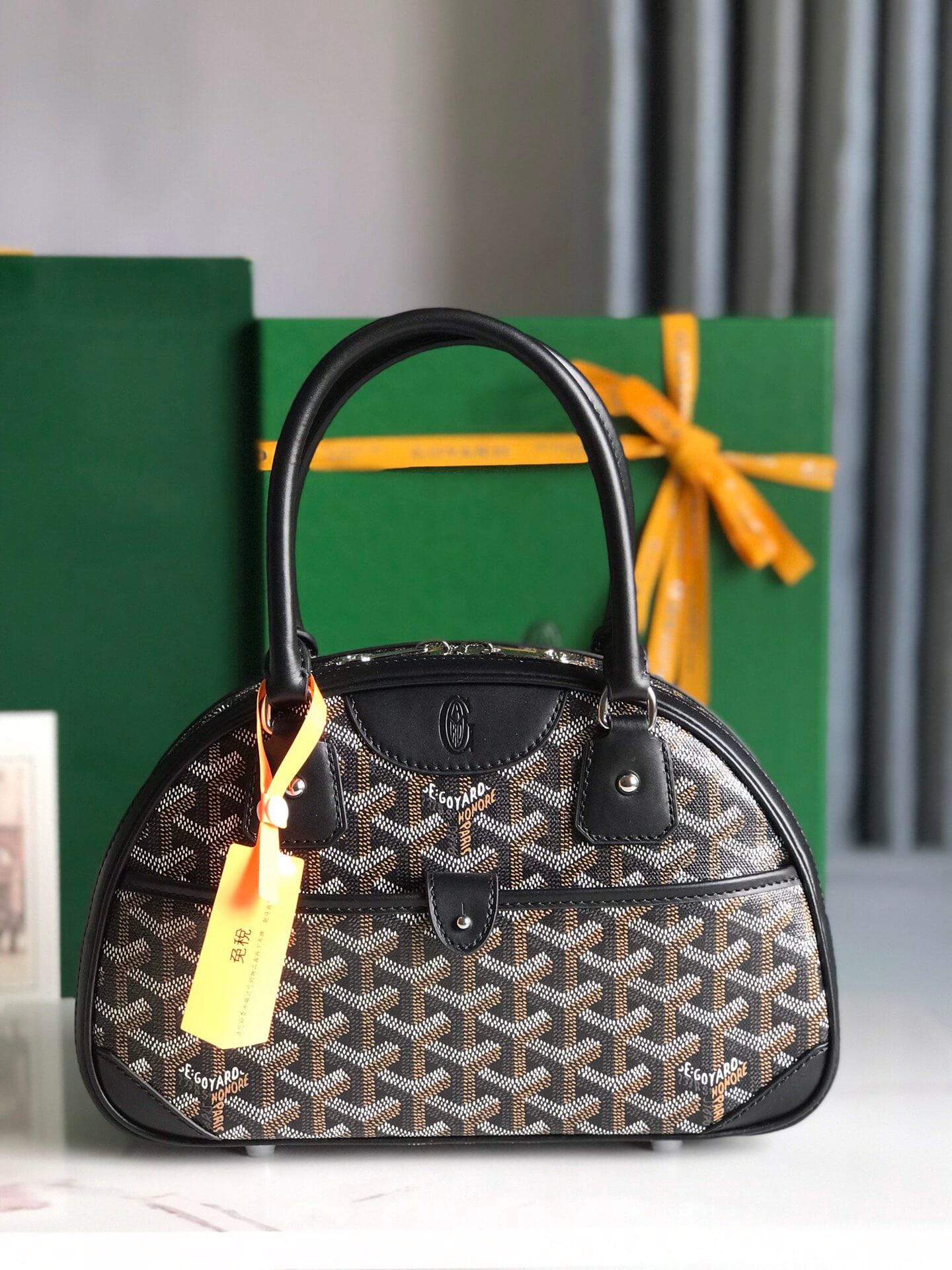 Goyard Saint Jeanne Black Bag