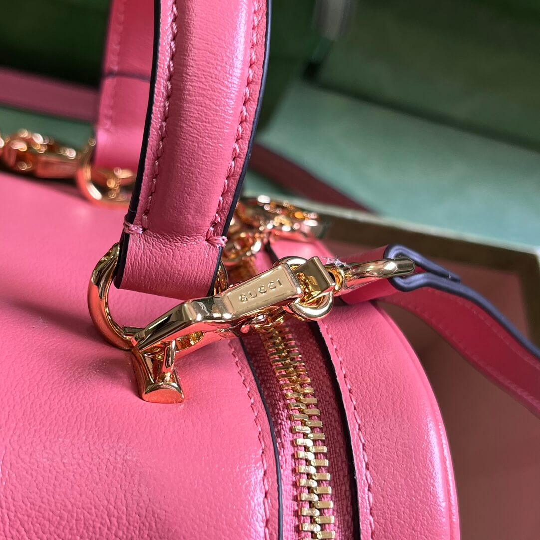 Gucci Blondie Top Handle Pink Bags - Image 7