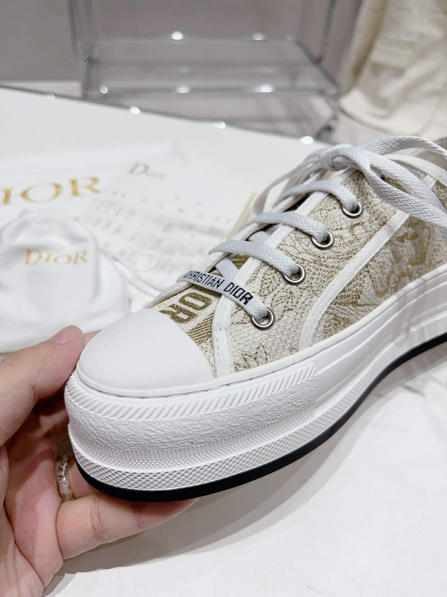 Women Dior walk'n'Dior Platform Sneakers - Image 6