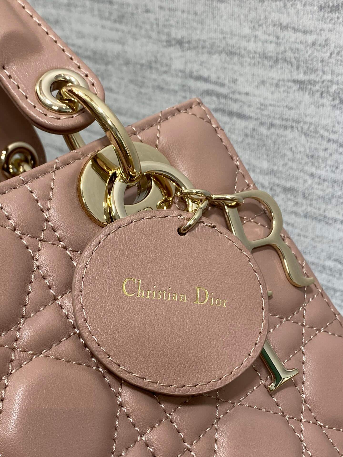 Lady Dior Bag Beige - Image 9