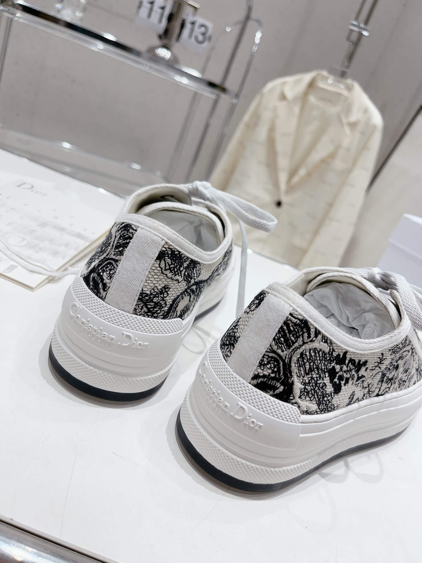 Women Dior walk'n'Dior Platform Sneakers - Image 6