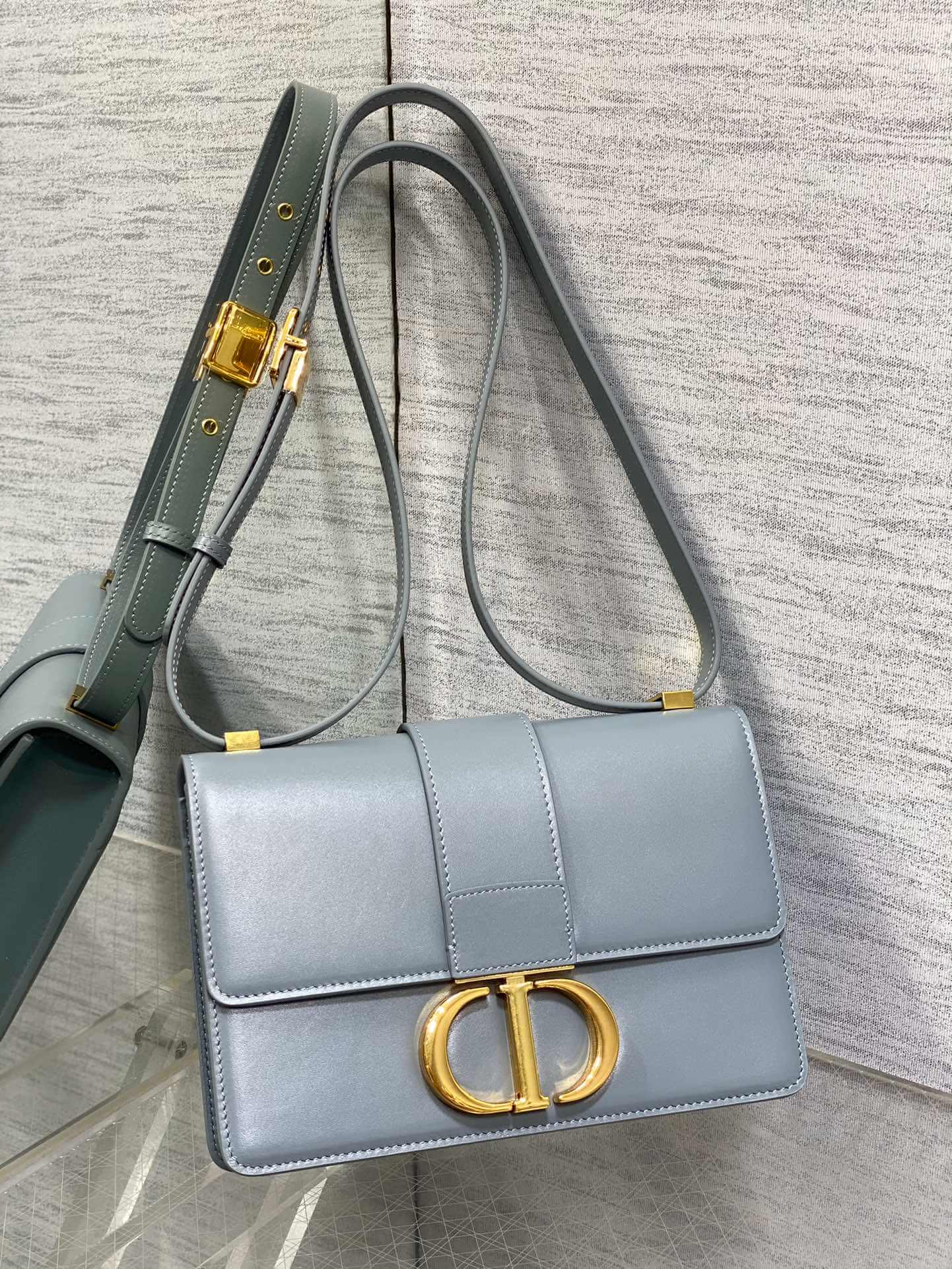 Dior Montaigne Blue-Grey Bag