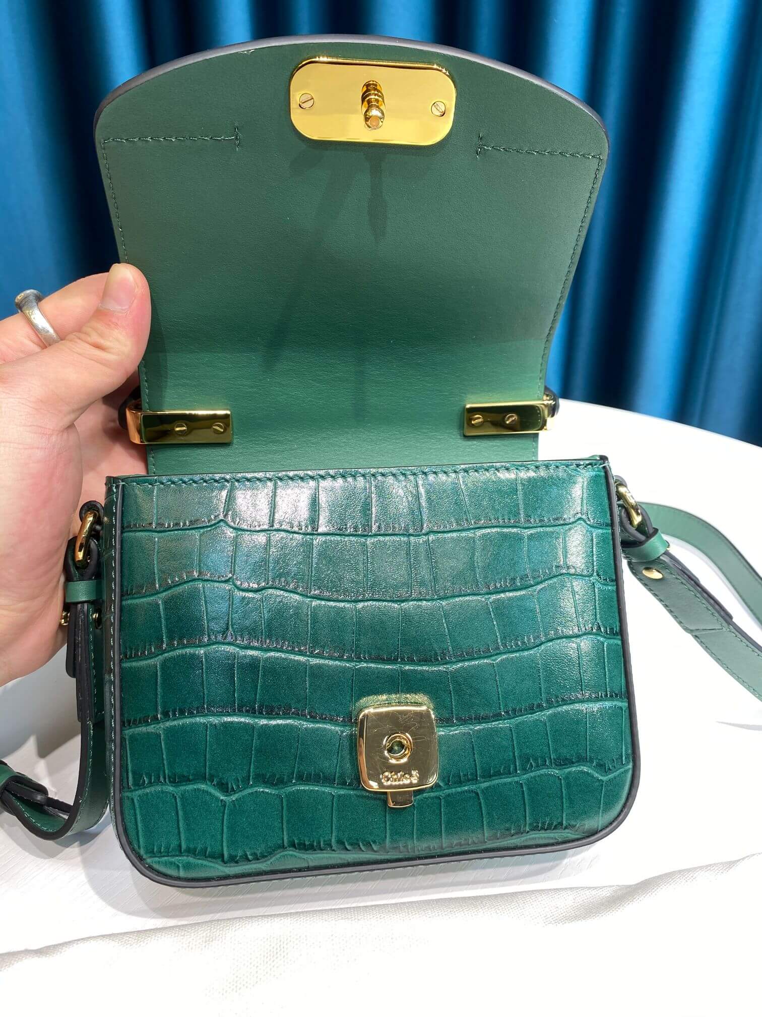 Chloe C Flap Bag - Image 8