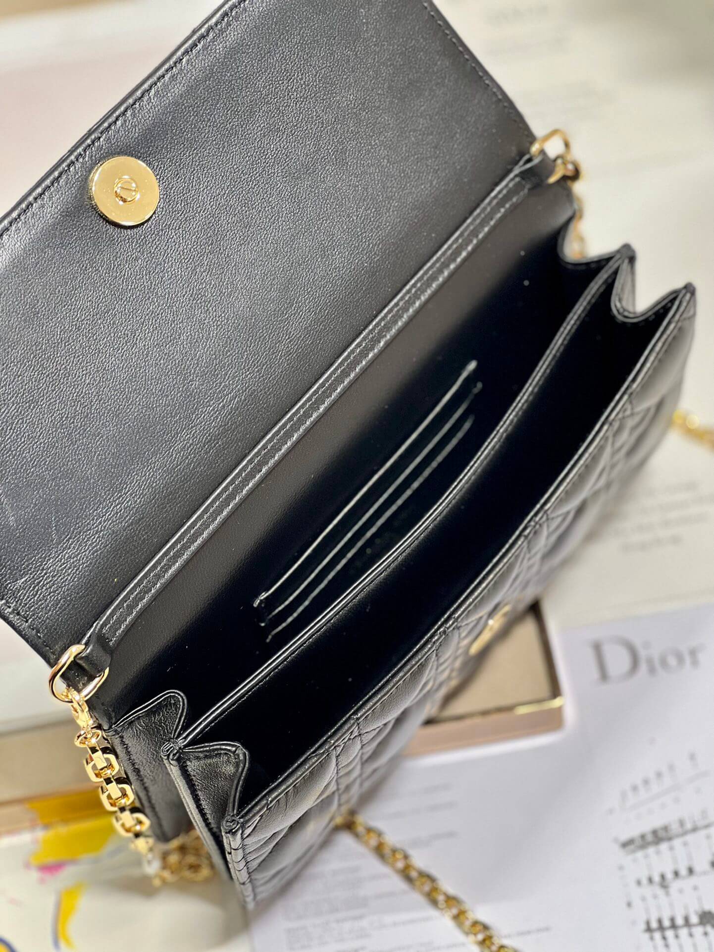 Miss Dior Top Handle Bag Black - Image 8