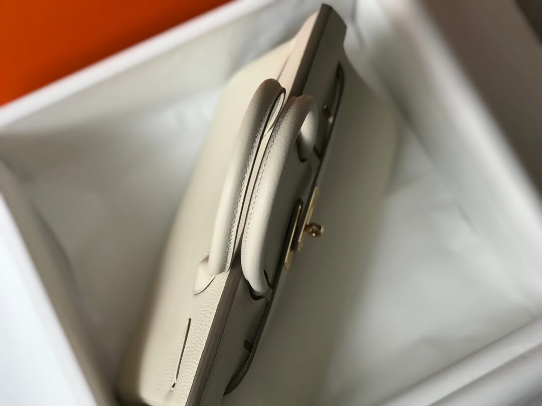 Hermes Birkin White Bag - Image 8
