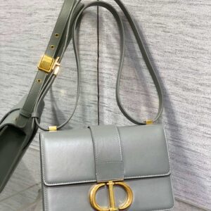 Dior Montaigne Stone Grey Bag