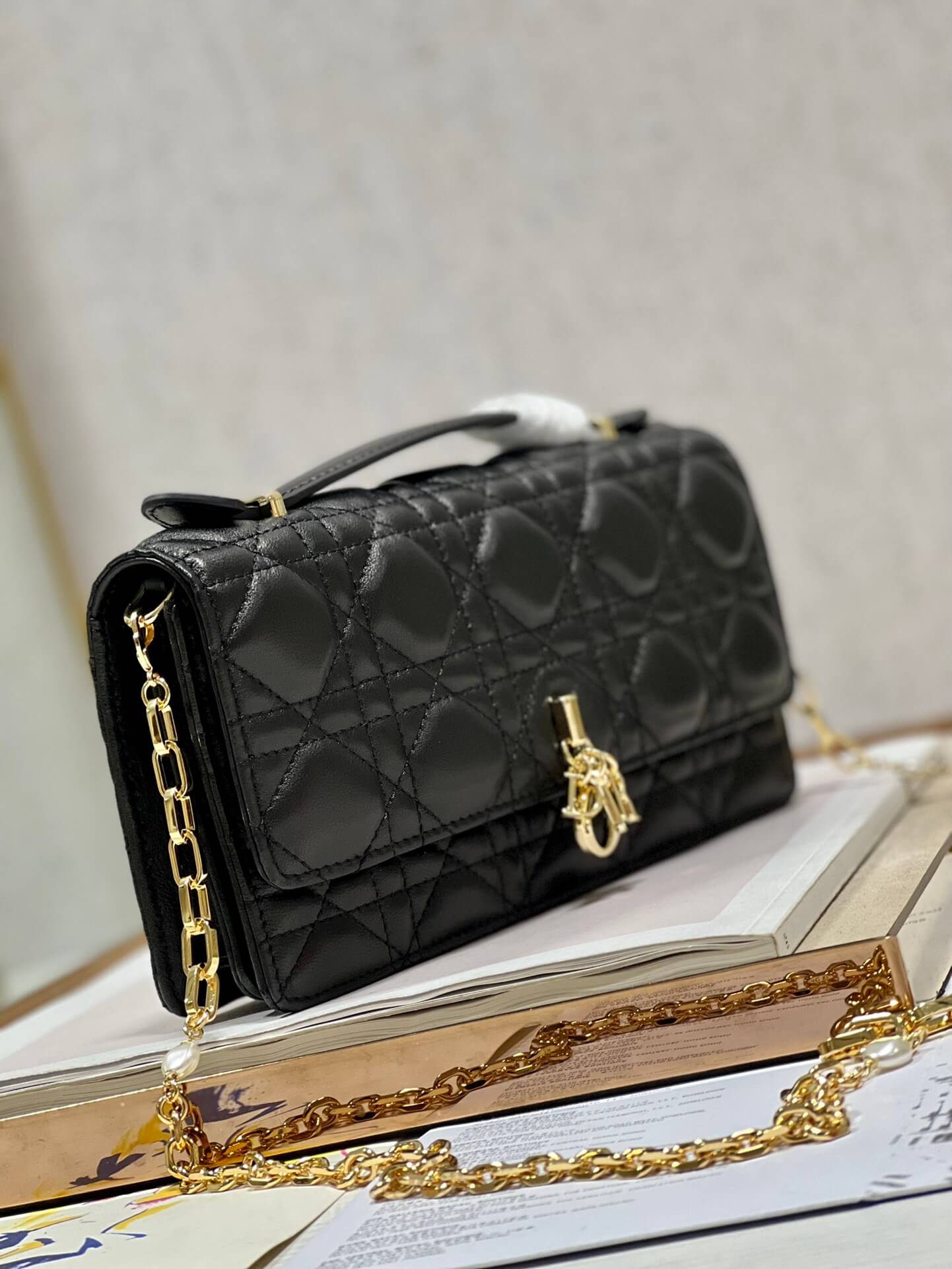 Miss Dior Top Handle Bag Black - Image 9