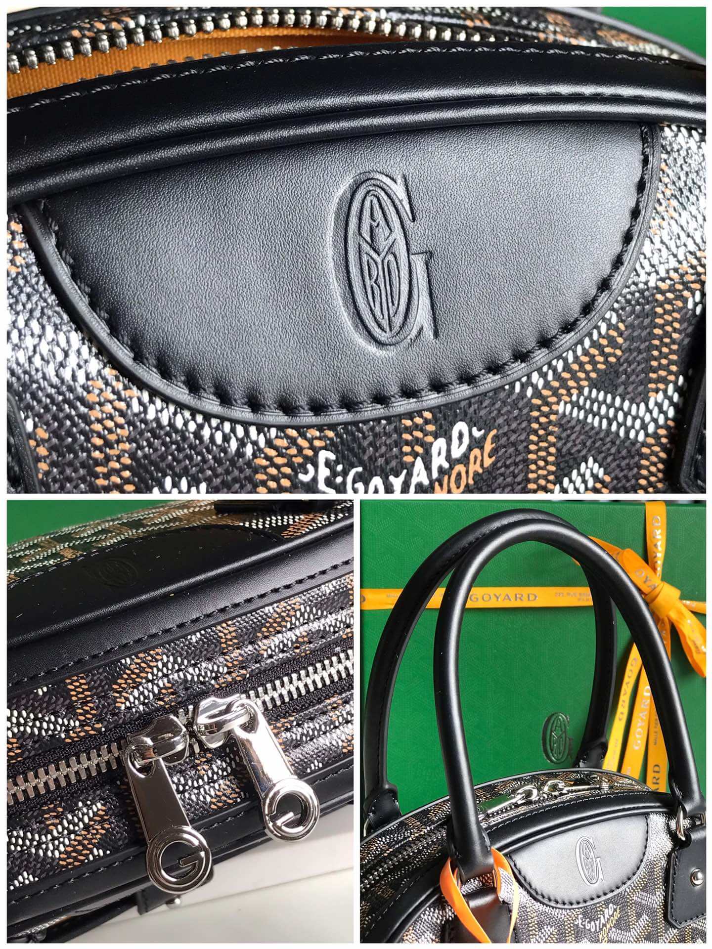 Goyard Saint Jeanne Black Bag - Image 8