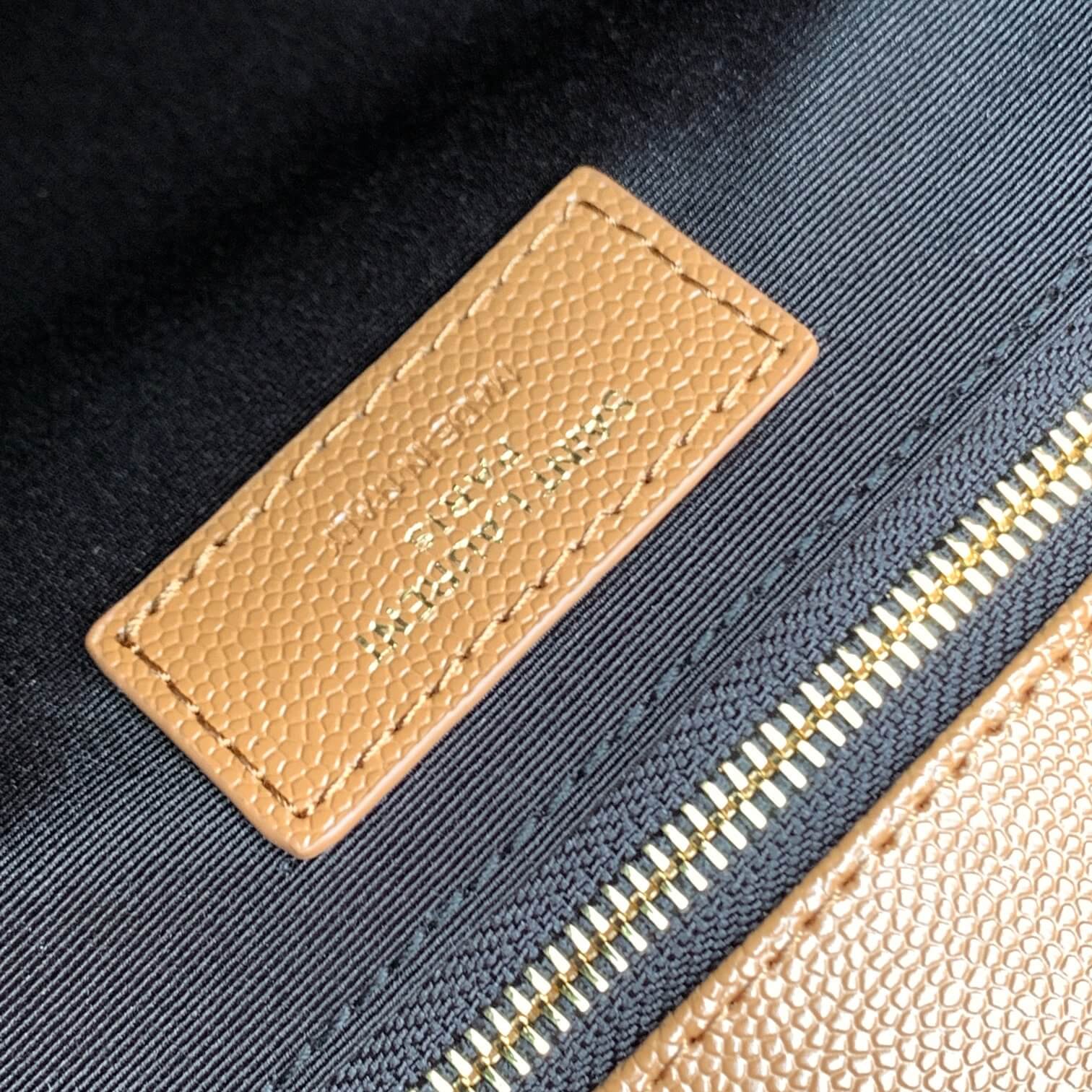 YSL Large Envelope Matelassé Leather Shoulder Bag - Image 9