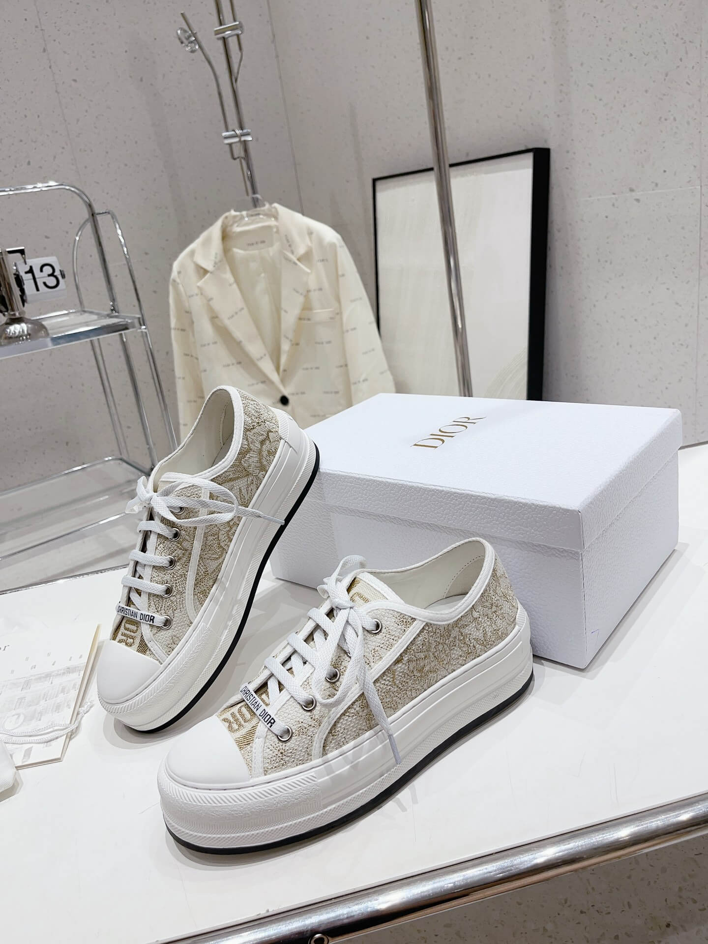 Women Dior walk'n'Dior Platform Sneakers - Image 8