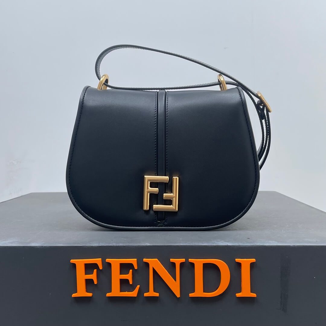 Fendi C’mon Medium Black Bag