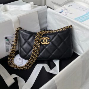 Chanel Mini Boho Bag In Black