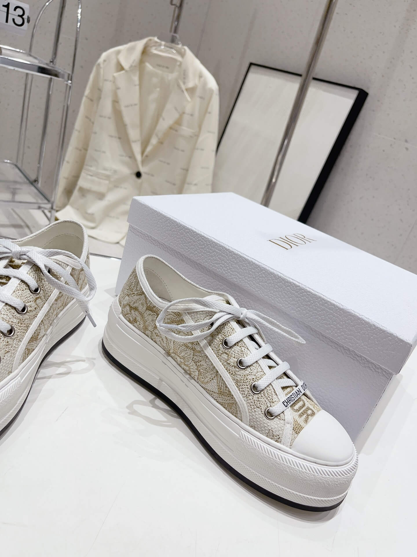 Women Dior walk'n'Dior Platform Sneakers - Image 9