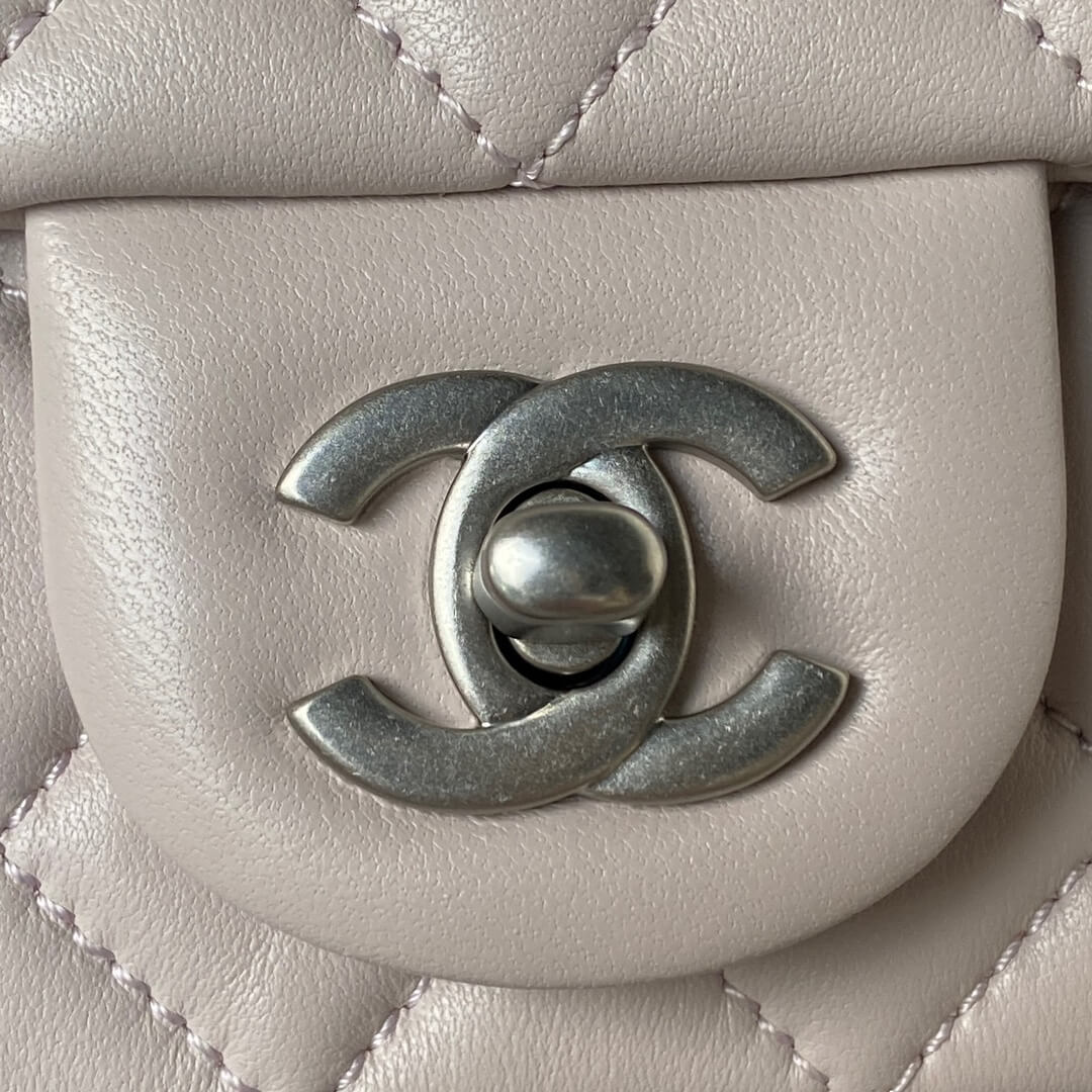 Chanel Mini Rectangular Flap Bag Pink - Image 9