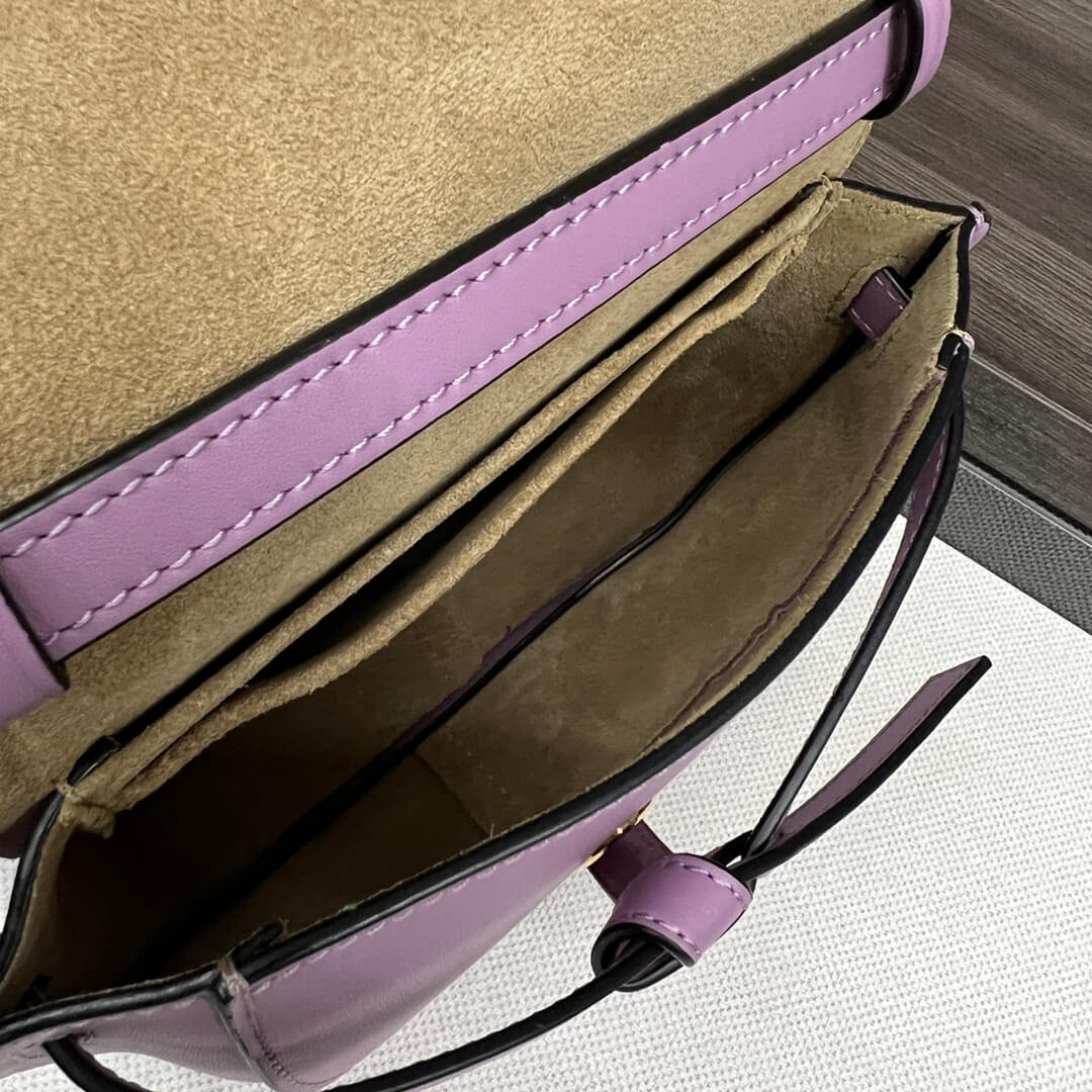 Loewe Gate Small Jacquard-trimmed Shoulder Bag - Image 9