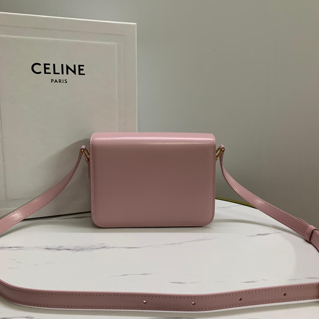 Celine Teen Leather Triomphe Bag - Image 6