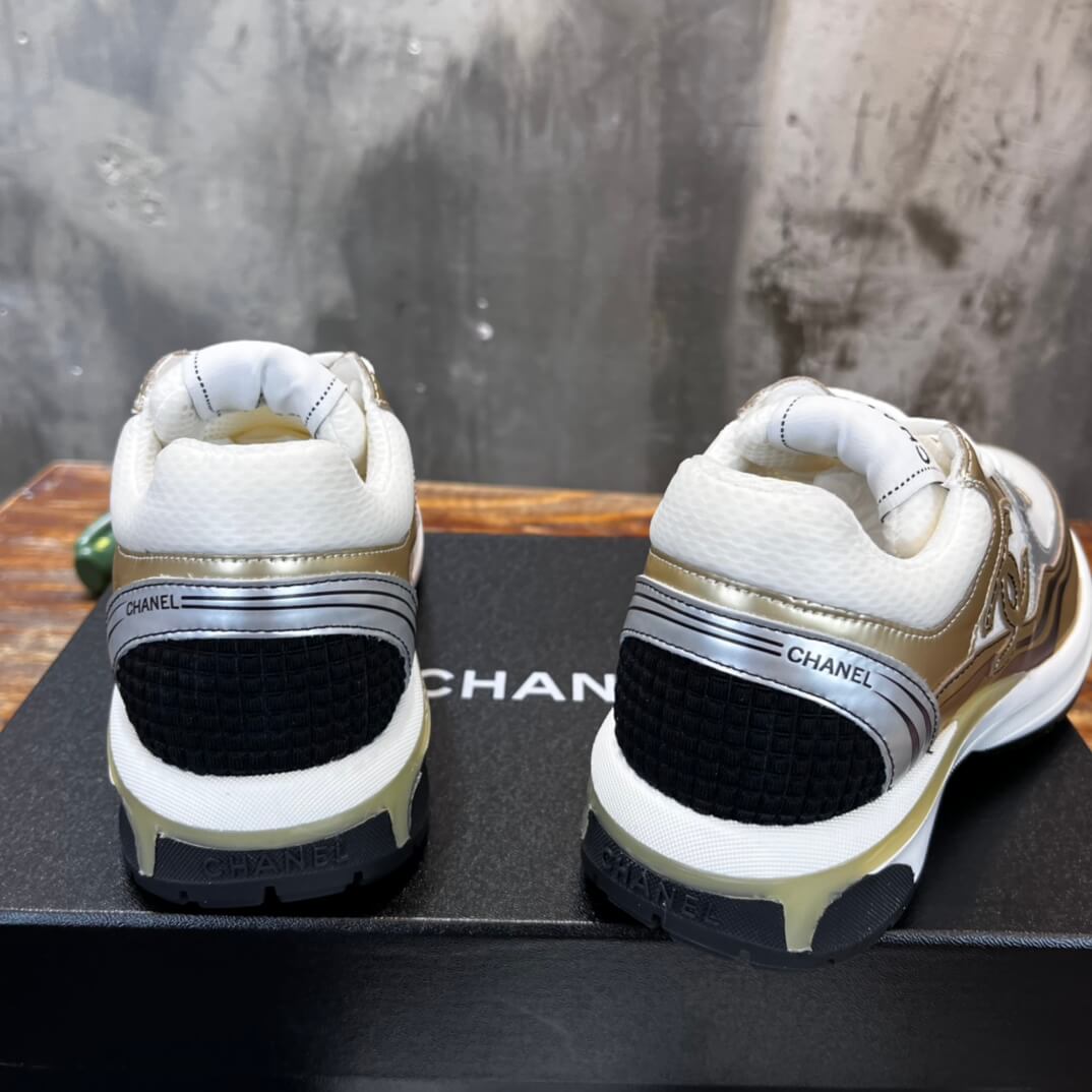 Women's Chanel CC Sneakers - Image 3