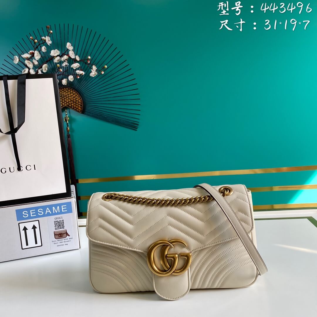 Gucci Marmont Matelasse Flap Bag - Image 5