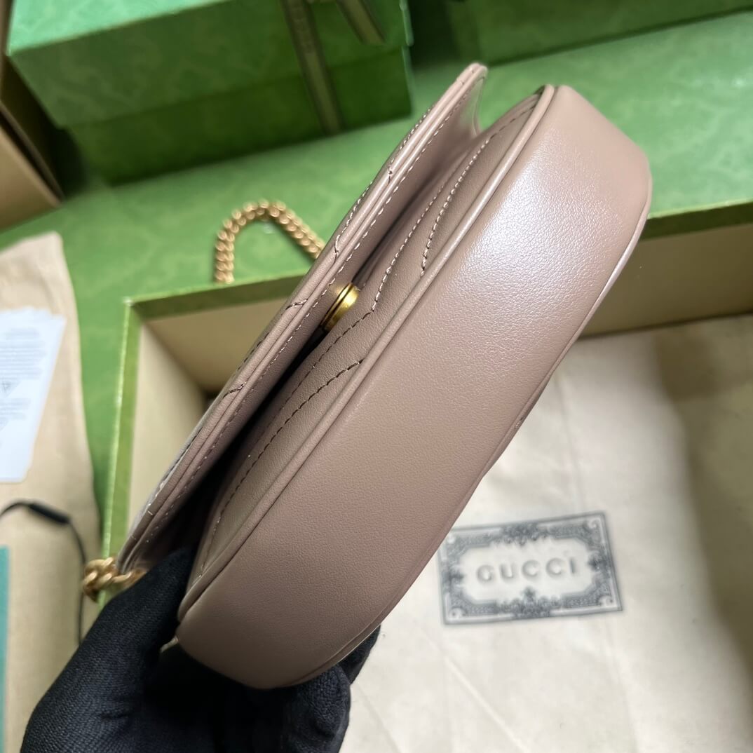 Gucci Mini GG Marmont Shoulder Bag - Image 2