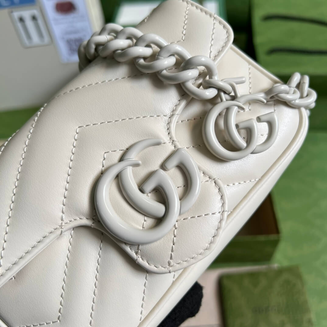 Gucci Marmont White Bags - Image 5