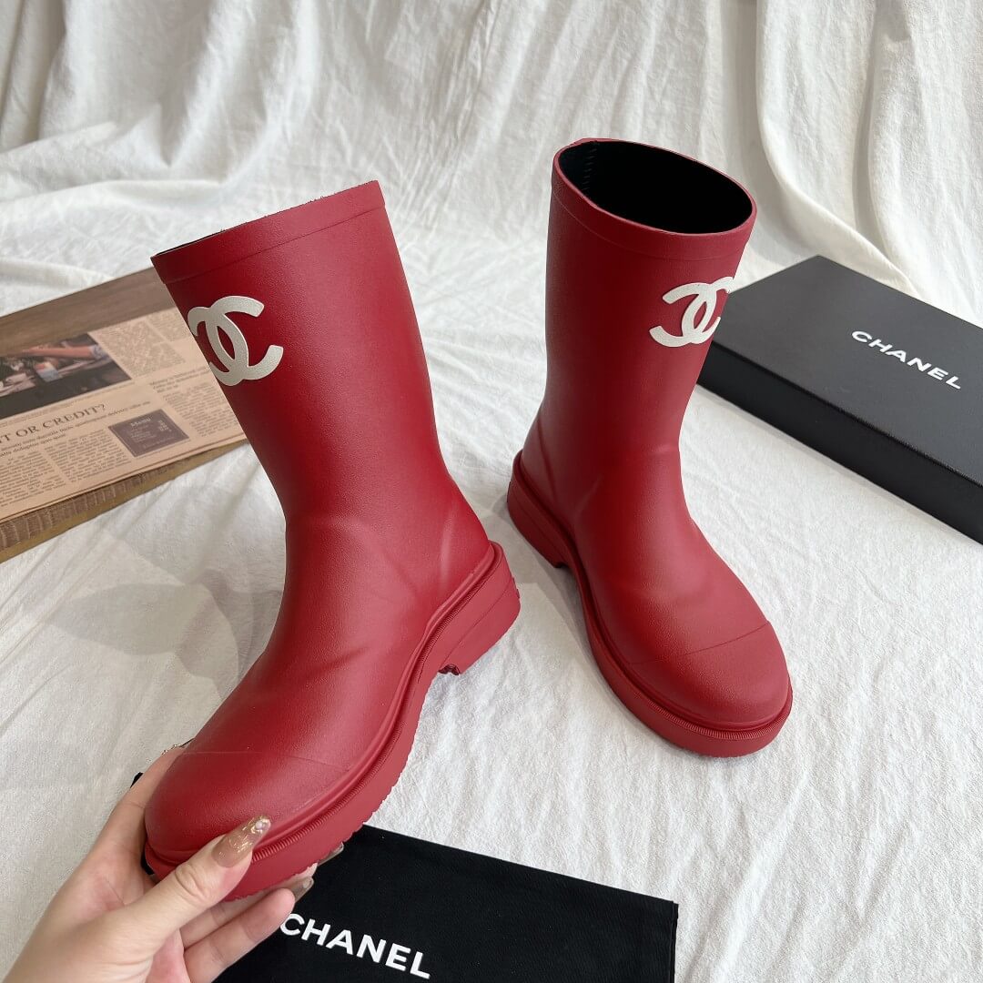 Chanel Rain Boots - Image 2