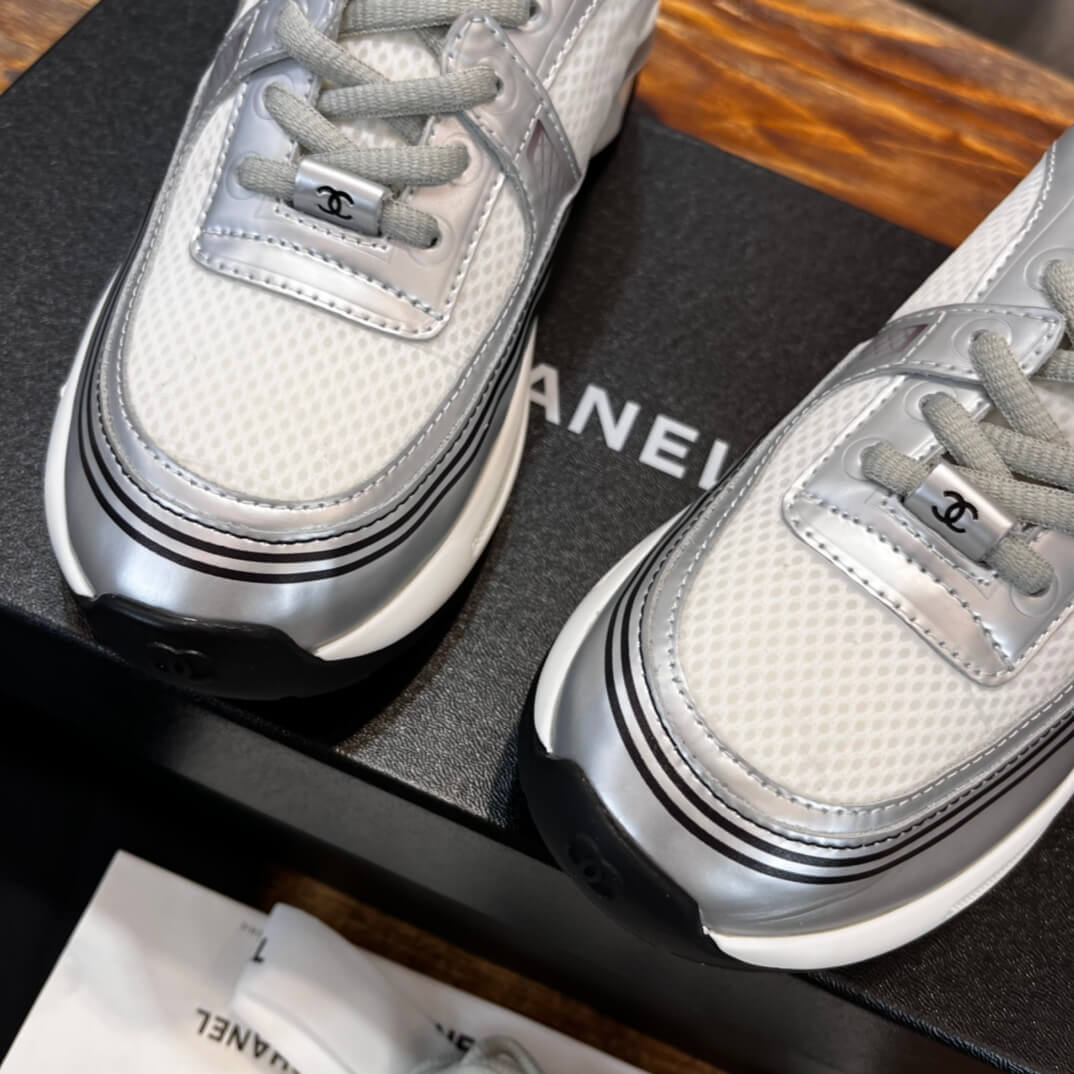 Women's Chanel CC Sneakers - Image 2