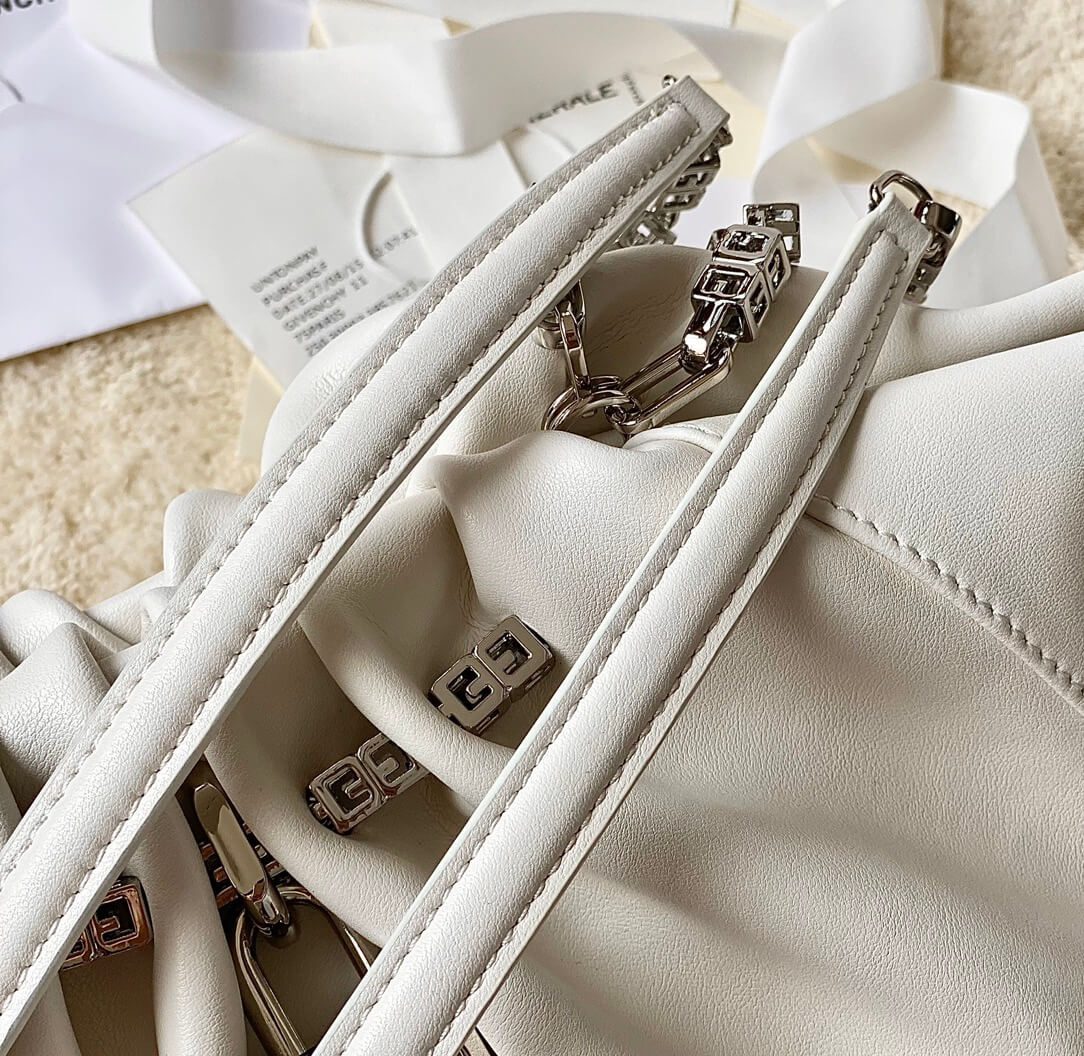 Kenny Top-Handle White Bag - Image 6