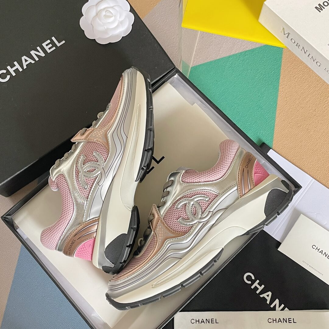 Women's Chanel CC Sneakers - Image 3