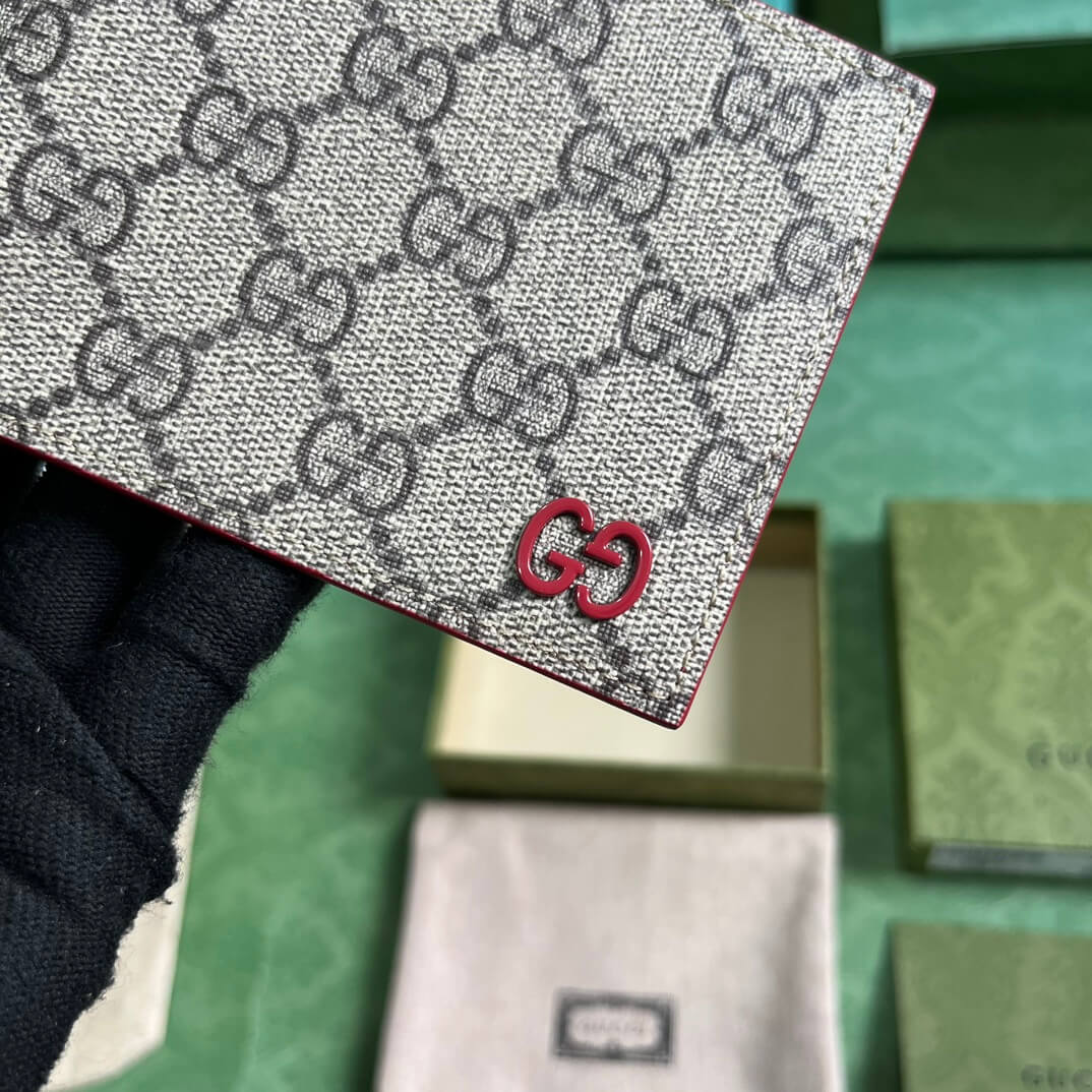 Gucci Supreme Canvas Wallet - Image 4