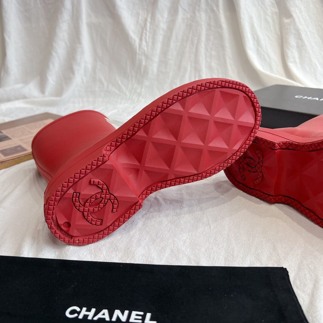Chanel Rain Boots - Image 3