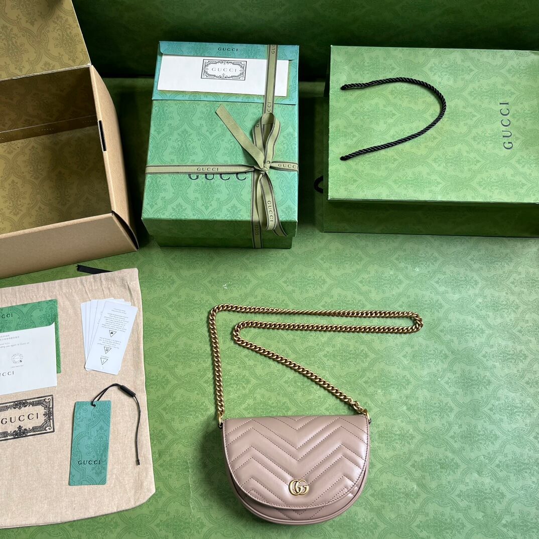 Gucci Mini GG Marmont Shoulder Bag
