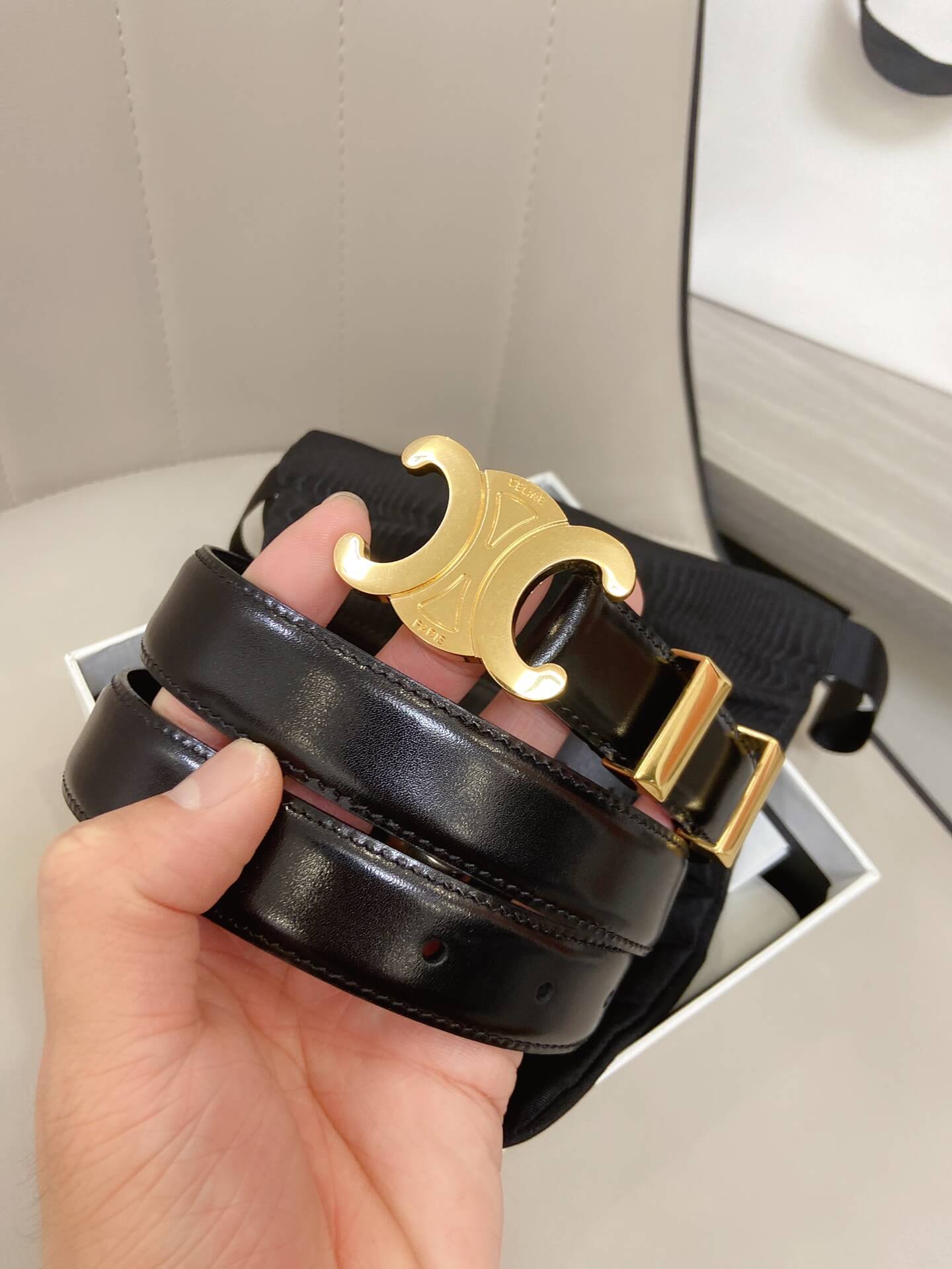 Celine Triomphe Belt - Image 2