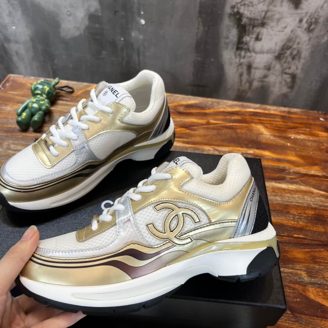 Women's Chanel CC Sneakers - Image 2
