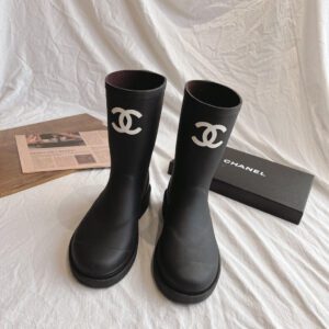 Chanel Rain Boots
