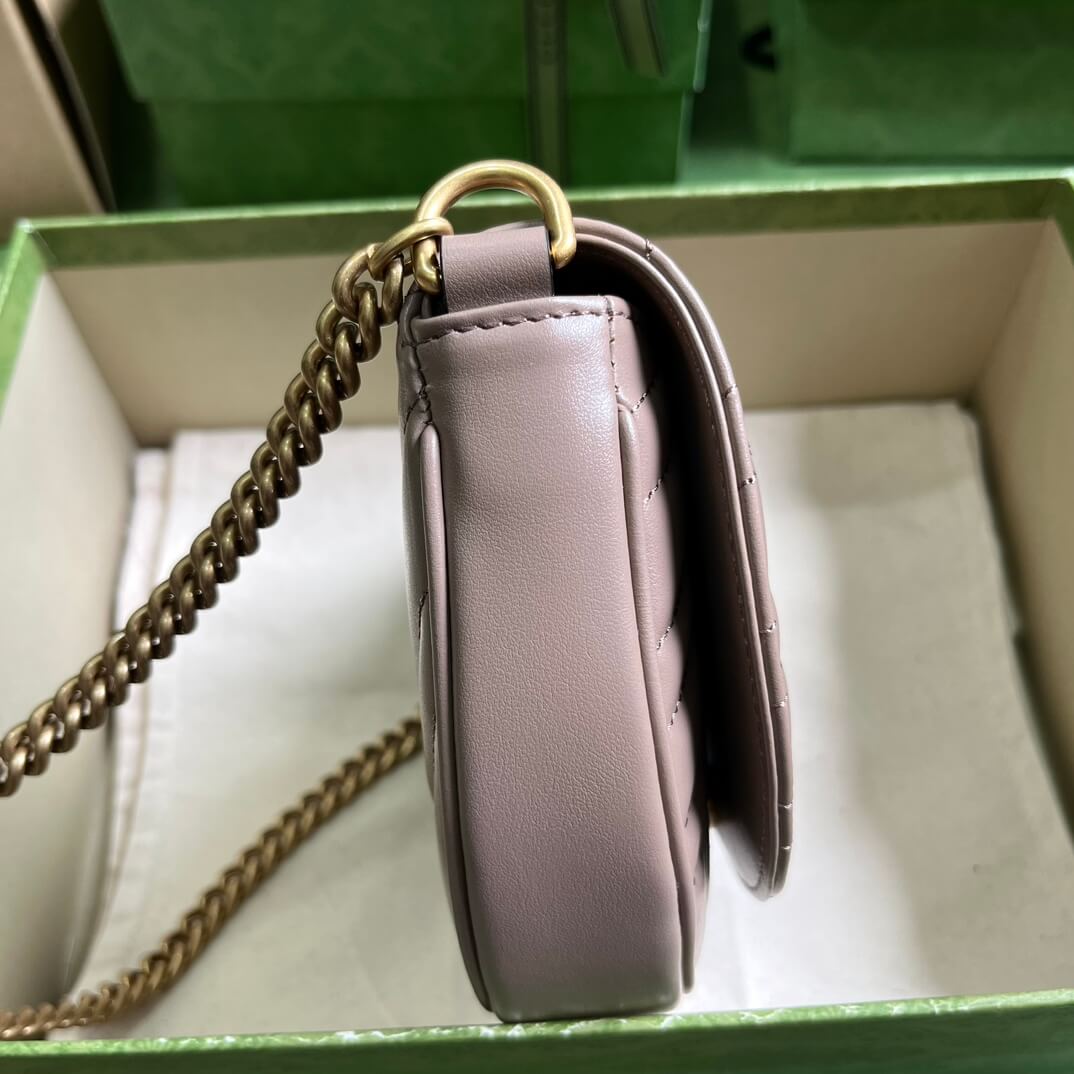 Gucci Mini GG Marmont Shoulder Bag - Image 5