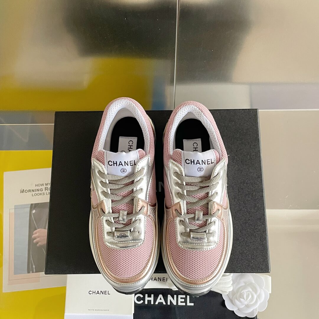 Women's Chanel CC Sneakers - Image 2