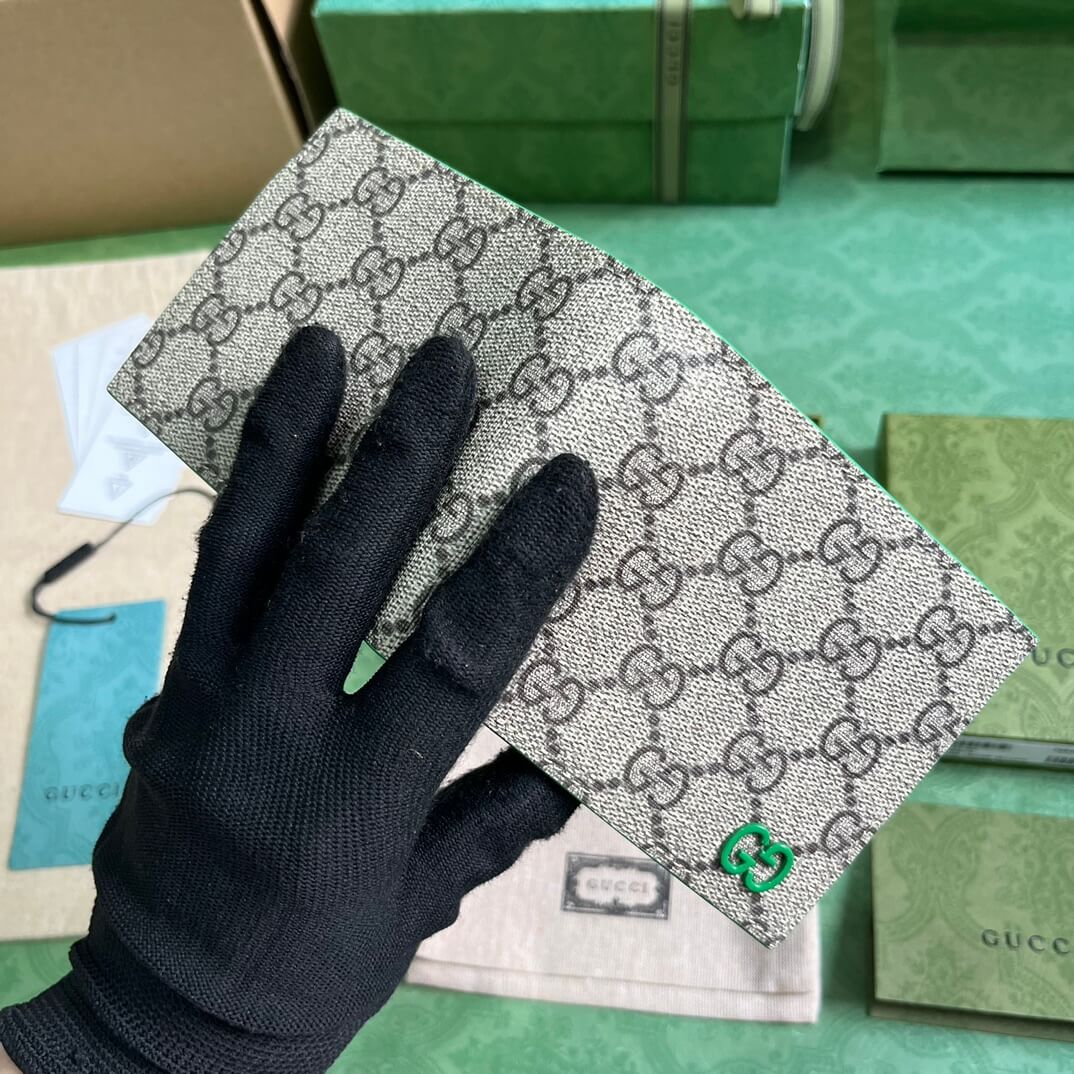 Gucci Supreme Canvas Wallet - Image 2