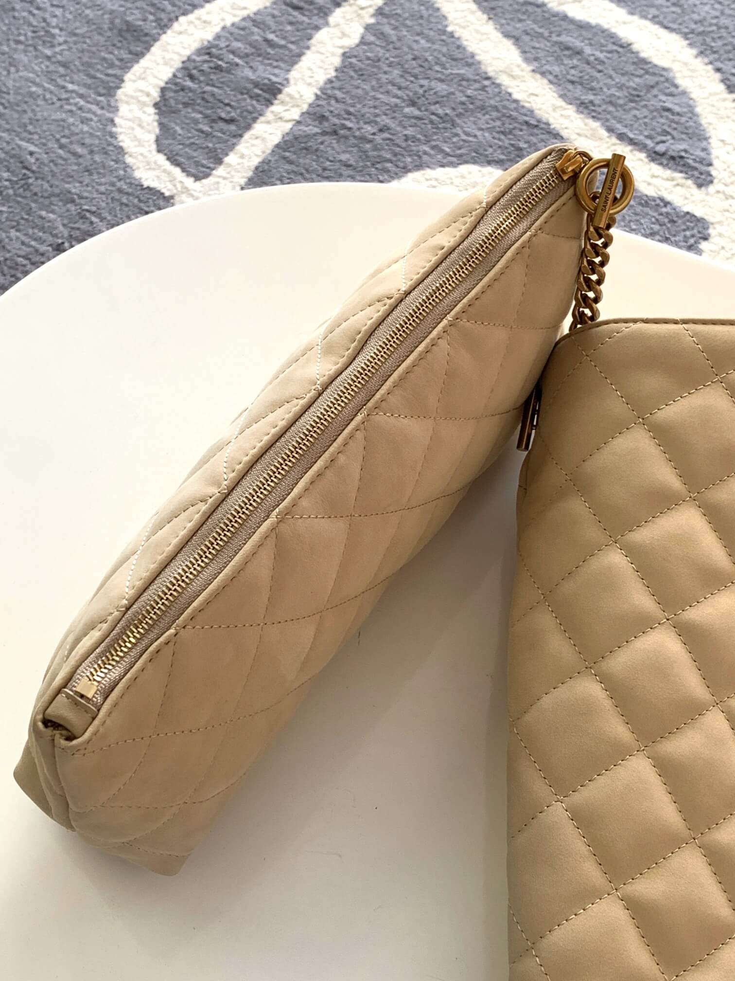 YSL Icare Maxi Shopping Bag Beige - Image 3
