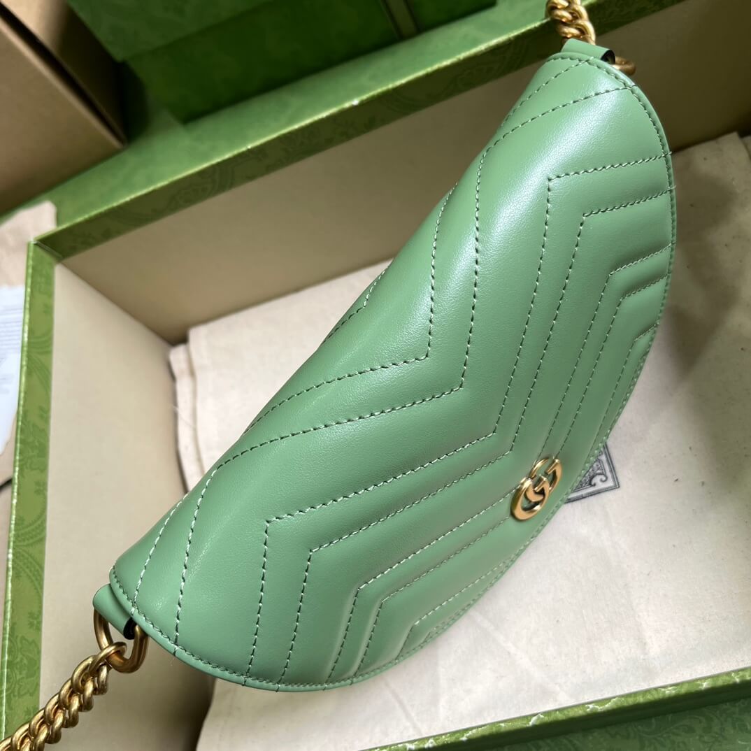 Gucci Mini GG Marmont Shoulder Bag - Image 2