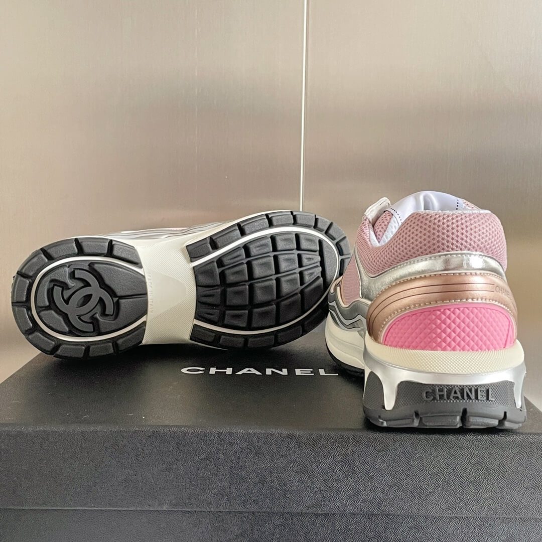 Women's Chanel CC Sneakers - Image 4