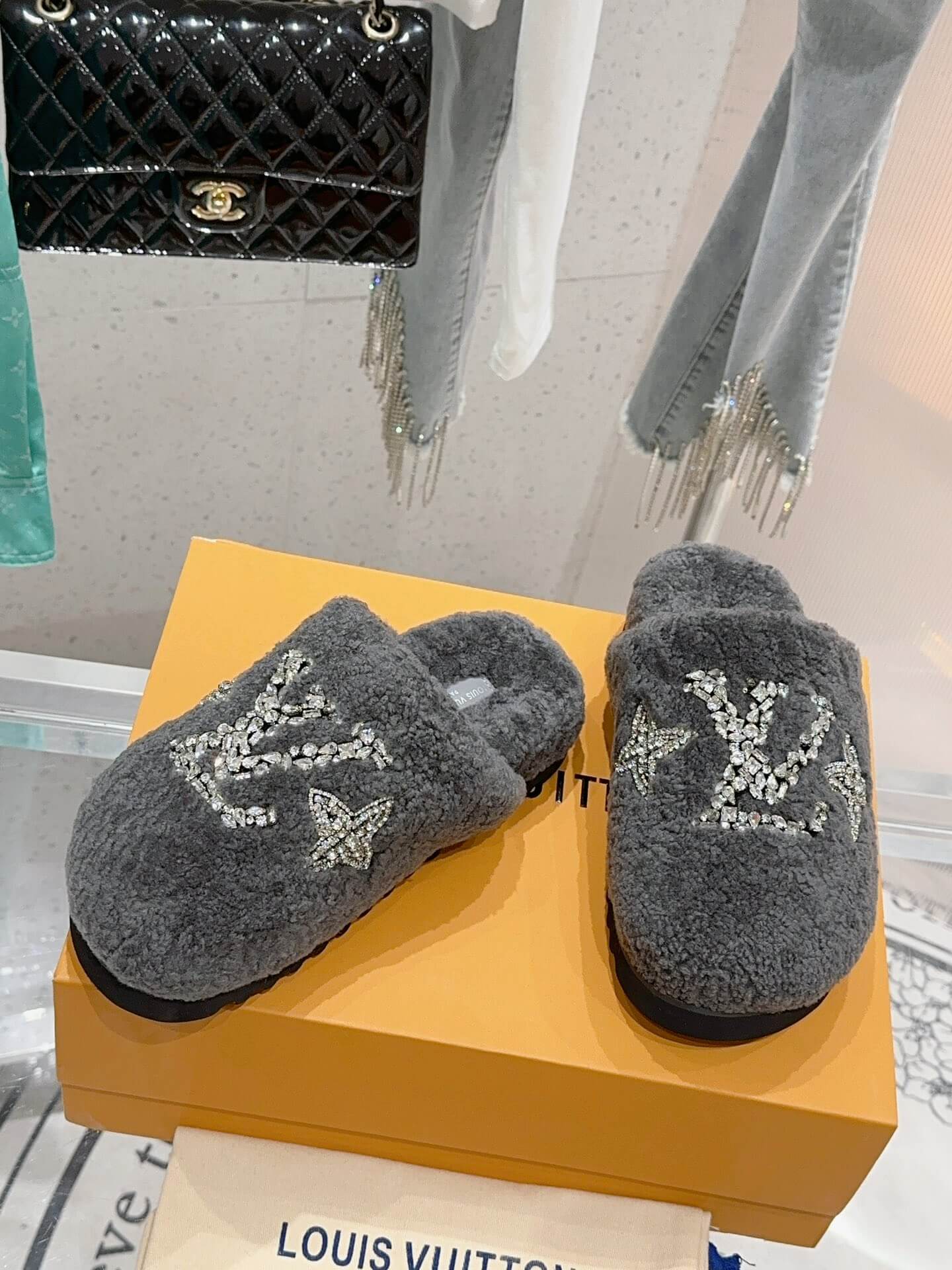 LV Paseo Flat Mule Shoes